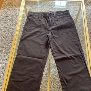 Size ten Gloria Vanderbilt brown pants